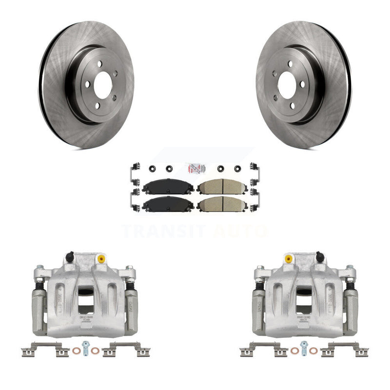 Transit Auto KC8-100239N Disc Brake Kit for 2005-2011 Dodge Charger, Chrysler 300, Dodge Magnum - Front product image