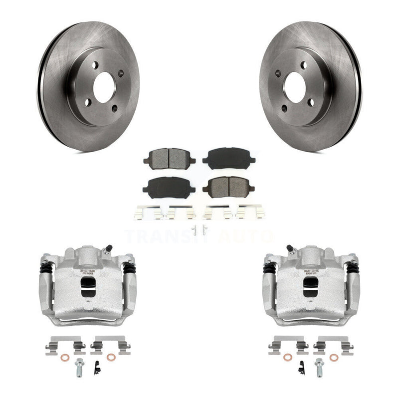 Transit Auto KC8-100239S Disc Brake Kit for 2003-2007 Chevrolet Cobalt, Pontiac Pursuit, Saturn Ion - Front product image