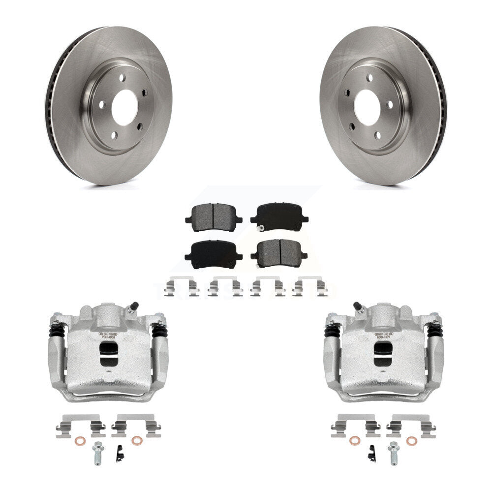 Transit Auto KC8-100240S Disc Brake Kit for 2006 Pontiac Pursuit - Front product image