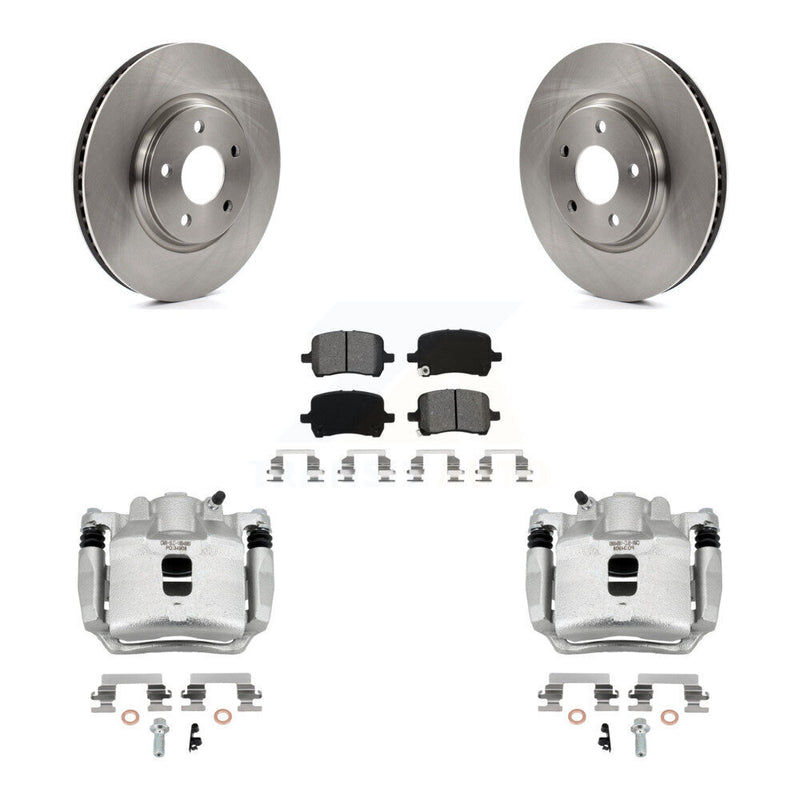 Transit Auto KC8-100240S Disc Brake Kit for 2006 Pontiac Pursuit - Front product image