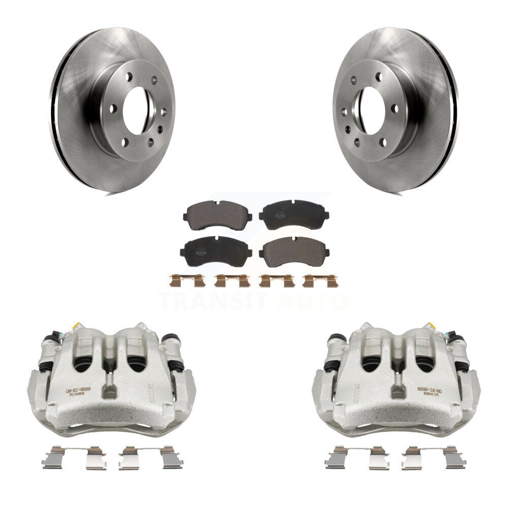 Transit Auto KC8-100241P Disc Brake Kit for 2007-2018 Mercedes-Benz Sprinter 3500XD, Mercedes-Benz Sprinter 3500, Dodge Sprinter 3500 & more - Front product image