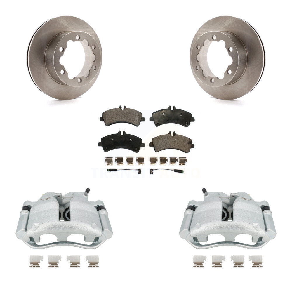 Transit Auto KC8-100242T Disc Brake Kit for 2007-2018 Freightliner Sprinter 3500, Mercedes-Benz Sprinter 3500XD, Mercedes-Benz Sprinter 3500 & more - Rear product image