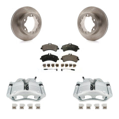 Transit Auto KC8-100242T Disc Brake Kit for 2007-2018 Freightliner Sprinter 3500, Mercedes-Benz Sprinter 3500XD, Mercedes-Benz Sprinter 3500 & more - Rear product image