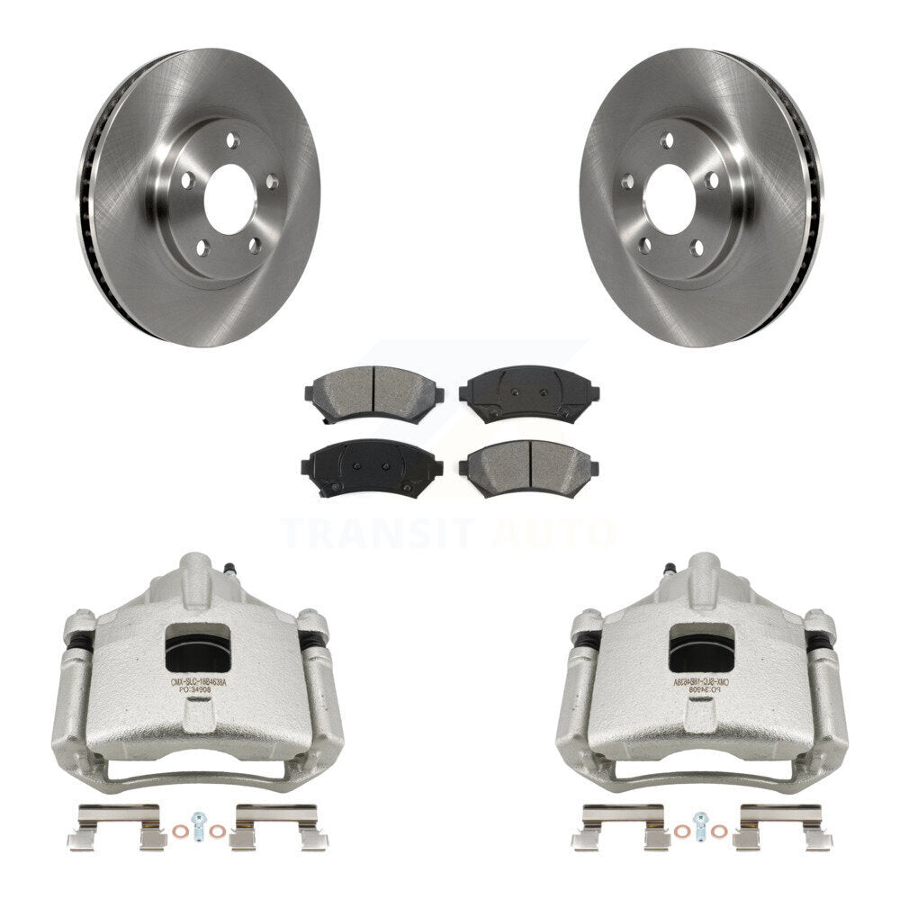 Transit Auto KC8-100244S Disc Brake Kit for 1997-2004 Cadillac Seville, Oldsmobile Aurora, Buick LeSabre & more - Front product image