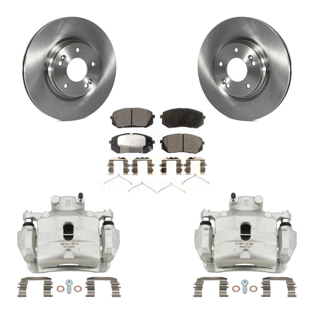 Transit Auto KC8-100245P Disc Brake Kit for 2016-2019 Hyundai Sonata, Kia Optima - Front product image