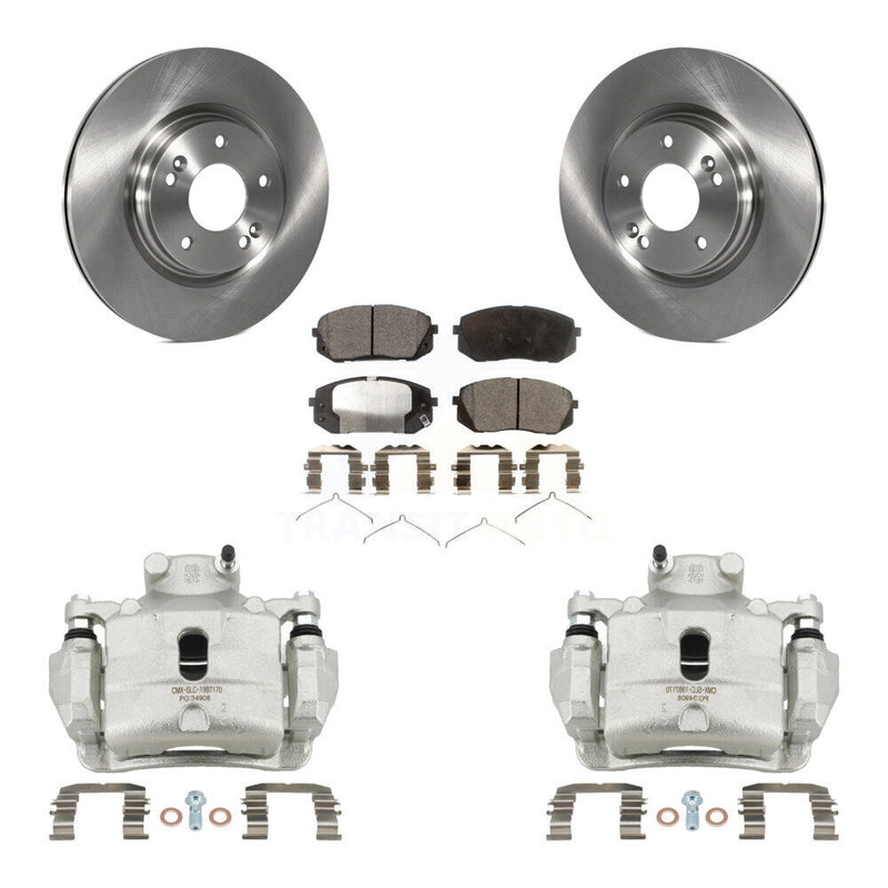 Transit Auto KC8-100245P Disc Brake Kit for 2016-2019 Hyundai Sonata, Kia Optima - Front product image