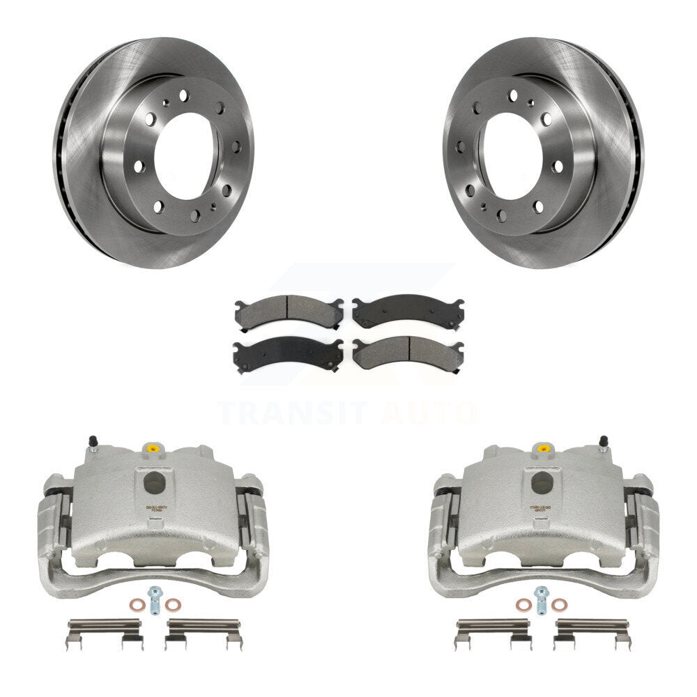 Transit Auto KC8-100245S Disc Brake Kit for 1999-2020 Chevrolet Express 2500, Chevrolet Silverado 1500 HD Classic, Chevrolet Silverado 2500 HD Classic & more - Front product image