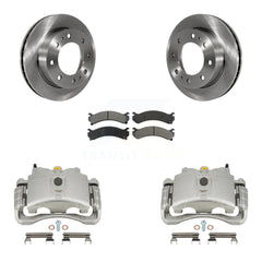 Transit Auto KC8-100245S Disc Brake Kit for 1999-2020 Chevrolet Express 2500, Chevrolet Silverado 1500 HD Classic, Chevrolet Silverado 2500 HD Classic & more - Front product image