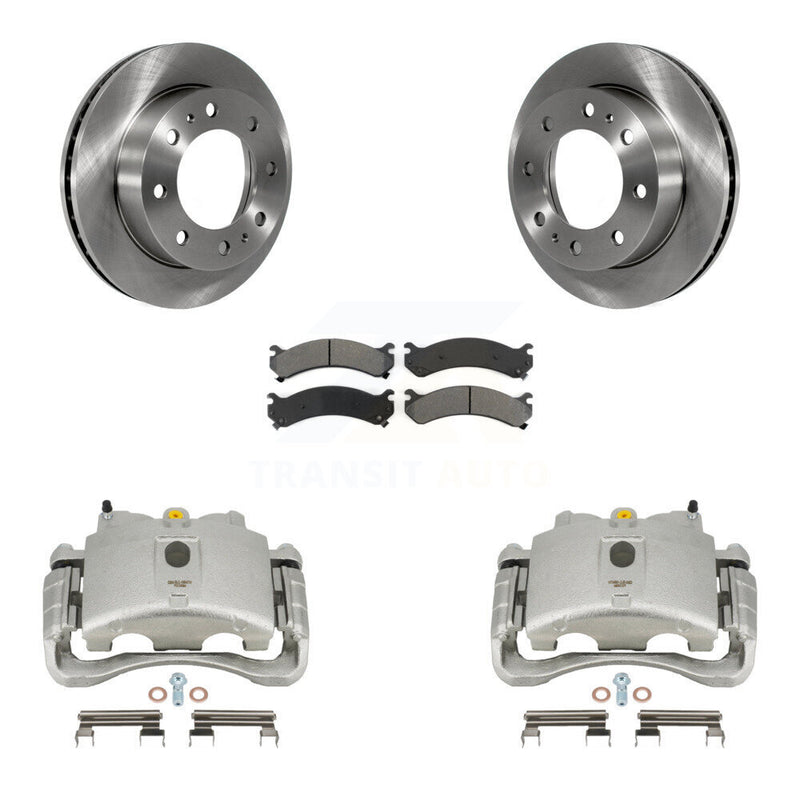 Transit Auto KC8-100245S Disc Brake Kit for 1999-2020 Chevrolet Express 2500, Chevrolet Silverado 1500 HD Classic, Chevrolet Silverado 2500 HD Classic & more - Front product image