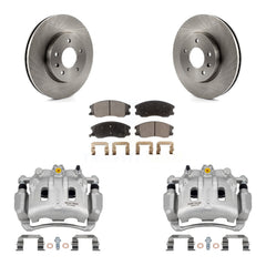 Transit Auto KC8-100247P Disc Brake Kit for 2007-2015 Chevrolet Captiva Sport, Saturn Vue, Chevrolet Equinox & more - Front product image