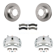 Transit Auto KC8-100247S Disc Brake Kit for 2001-2020 Chevrolet Express 4500, GMC Savana 4500, GMC Sierra 3500 Classic & more - Front product image