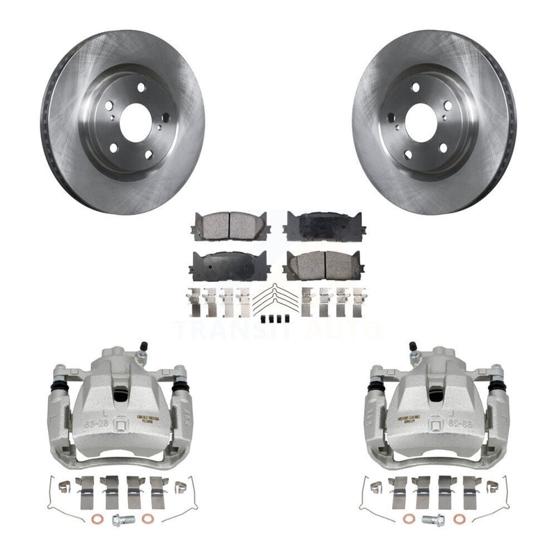 Transit Auto KC8-100248P Disc Brake Kit for 2007-2018 Lexus ES300h, Toyota Avalon, Toyota Camry & more - Front product image