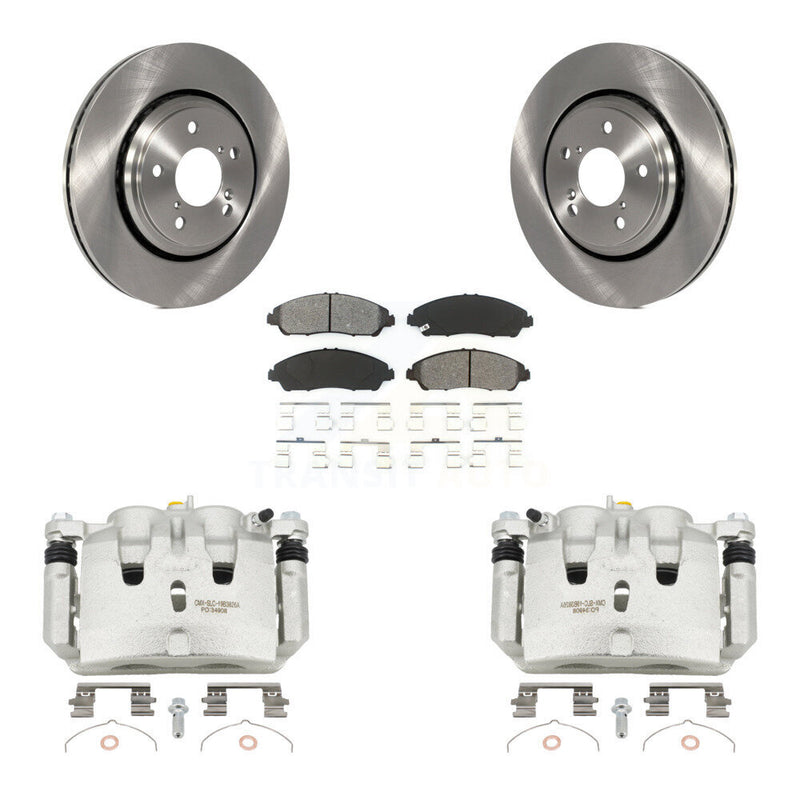 Transit Auto KC8-100249S Disc Brake Kit for 2016-2021 Acura MDX, Honda Ridgeline, Honda Pilot - Front product image