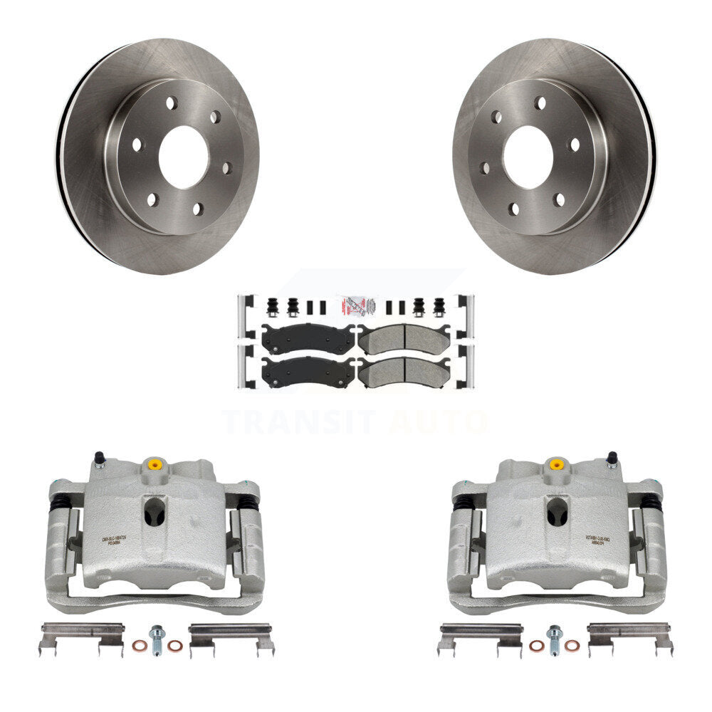 Transit Auto KC8-100250N Disc Brake Kit for 1999-2008 Chevrolet Silverado 1500 Classic, GMC Sierra 1500 Classic, Chevrolet Silverado 1500 & more - Front product image