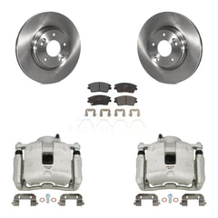 Transit Auto KC8-100250P Disc Brake Kit for 2016-2021 Hyundai Tucson, Kia Sportage - Front product image