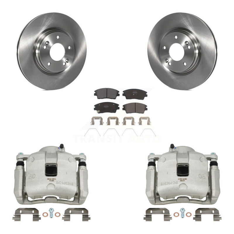 Transit Auto KC8-100250P Disc Brake Kit for 2016-2021 Hyundai Tucson, Kia Sportage - Front product image