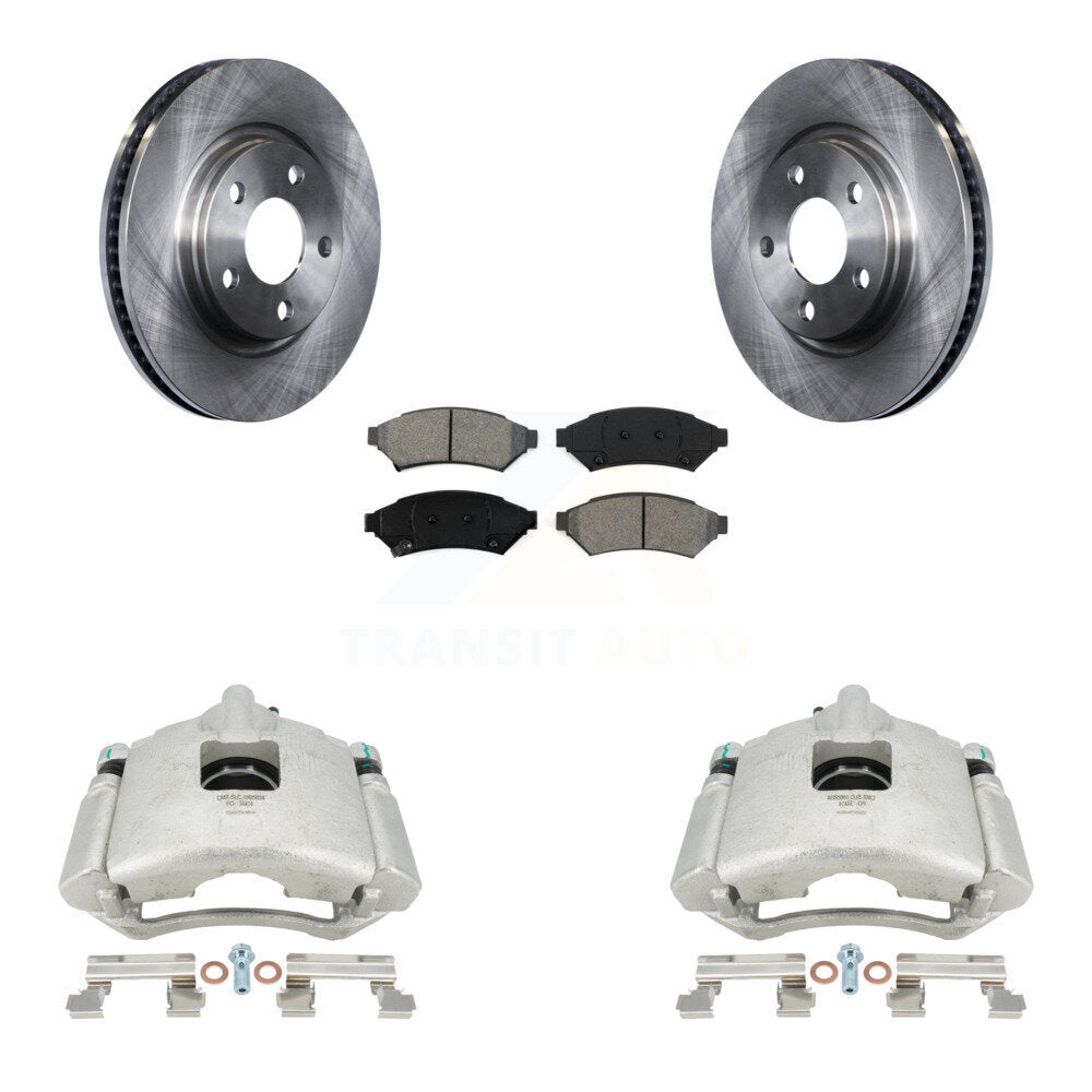 Transit Auto KC8-100250S Disc Brake Kit for 2004-2009 Buick Allure, Buick LaCrosse, Buick Terraza & more - Front product image