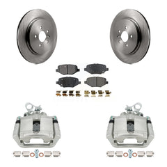 Transit Auto KC8-100250T Disc Brake Kit for 2013-2019 Ford Taurus, Ford Explorer, Ford Special Service Police Sedan & more - Rear product image