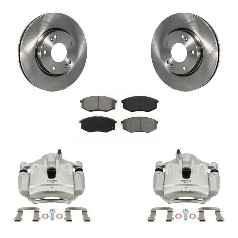 Transit Auto KC8-100251S Disc Brake Kit for 2010-2012 Kia Sportage, Hyundai Tucson - Front product image