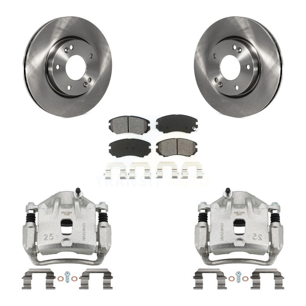 Transit Auto KC8-100252S Disc Brake Kit for 2012-2013 Kia Soul - Front product image
