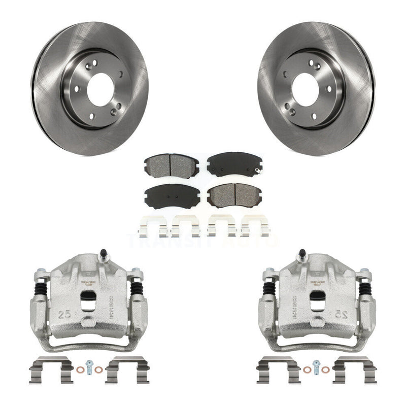 Transit Auto KC8-100252S Disc Brake Kit for 2012-2013 Kia Soul - Front product image