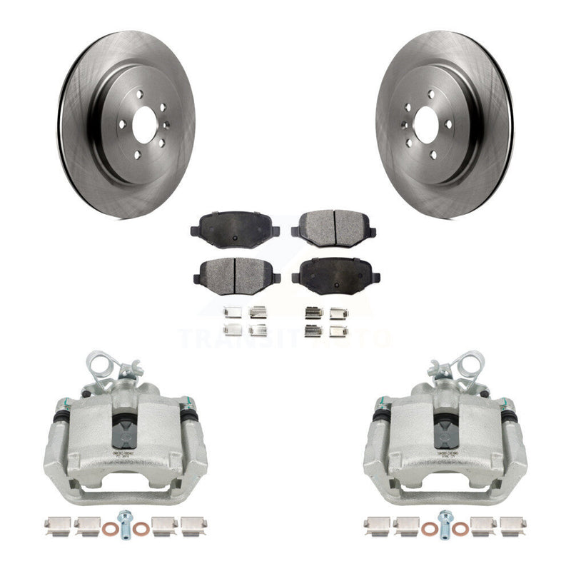 Transit Auto KC8-100252T Disc Brake Kit for 2013-2019 Ford Taurus, Ford Explorer, Lincoln MKS & more - Rear product image