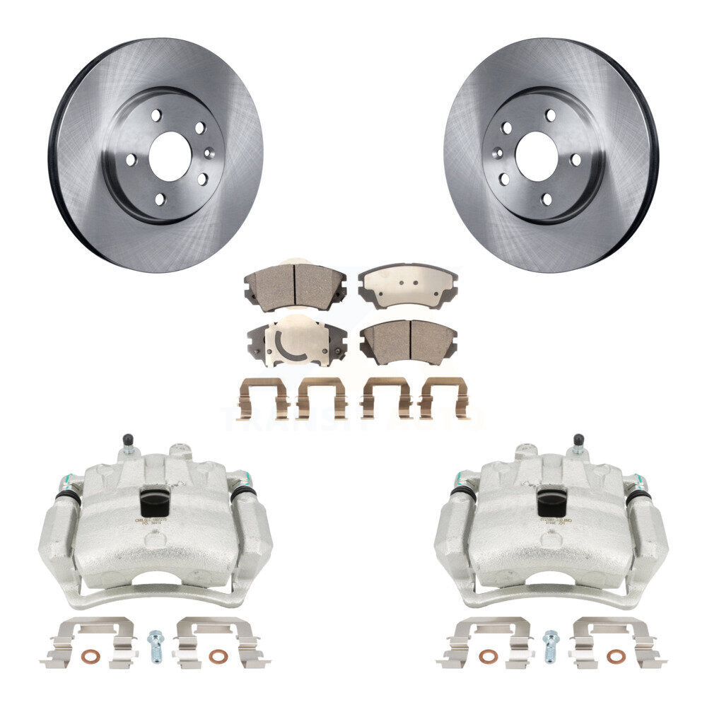 Transit Auto KC8-100255P Disc Brake Kit for 2010-2015 Chevrolet Camaro - Front product image