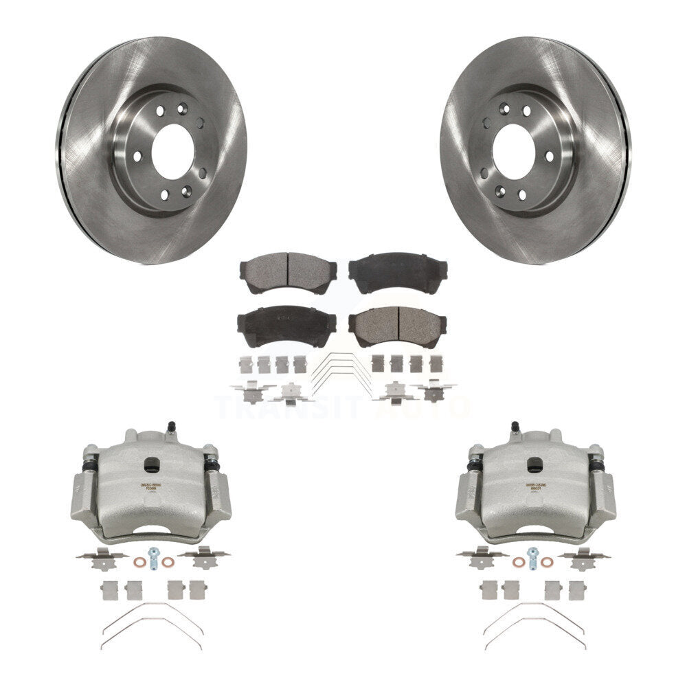 Transit Auto KC8-100256P Disc Brake Kit for 2006-2013 Mazda 6, Lincoln MKZ, Ford Fusion & more - Front product image