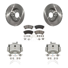 Transit Auto KC8-100256P Disc Brake Kit for 2006-2013 Mazda 6, Lincoln MKZ, Ford Fusion & more - Front product image