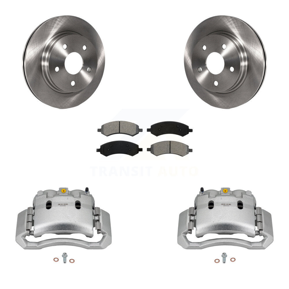 Transit Auto KC8-100256S Disc Brake Kit for 2006 Dodge Ram 1500 - Front product image