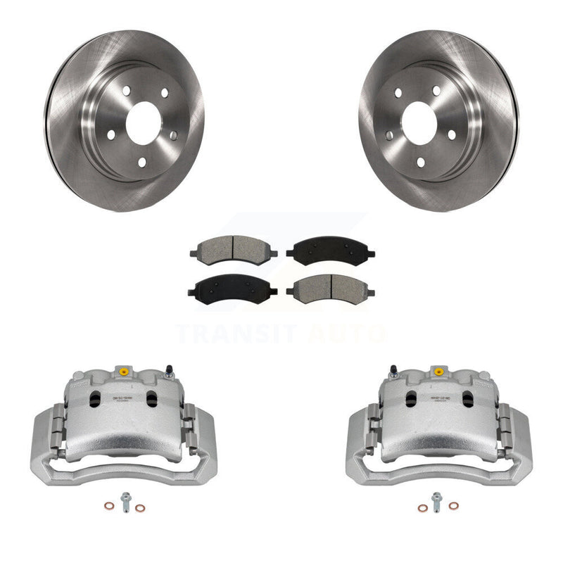 Transit Auto KC8-100256S Disc Brake Kit for 2006 Dodge Ram 1500 - Front product image