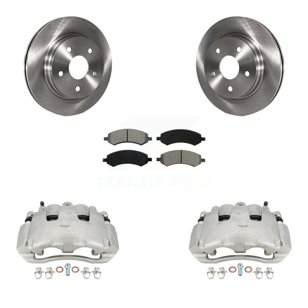 Transit Auto KC8-100257S Disc Brake Kit for 2006-2008 Dodge Ram 1500 - Front product image