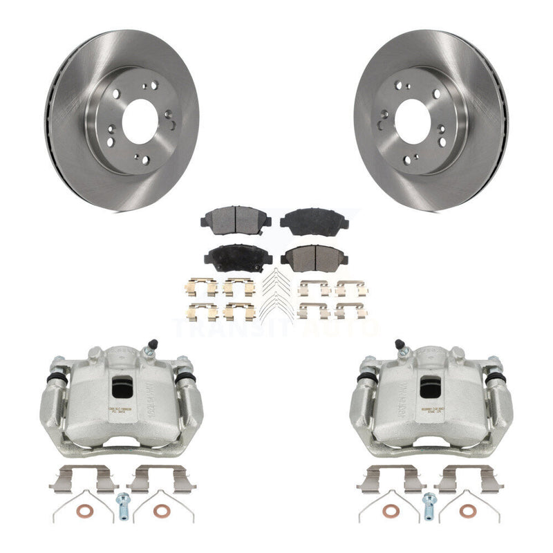 Transit Auto KC8-100258P Disc Brake Kit for 2011-2015 Honda CR-Z - Front product image