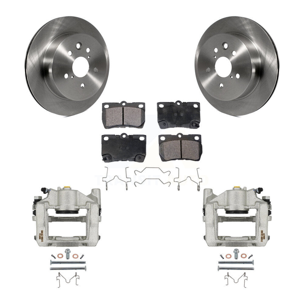 Transit Auto KC8-100258T Disc Brake Kit for 2006-2013 Lexus IS350, Lexus GS460, Lexus GS350 & more - Rear product image