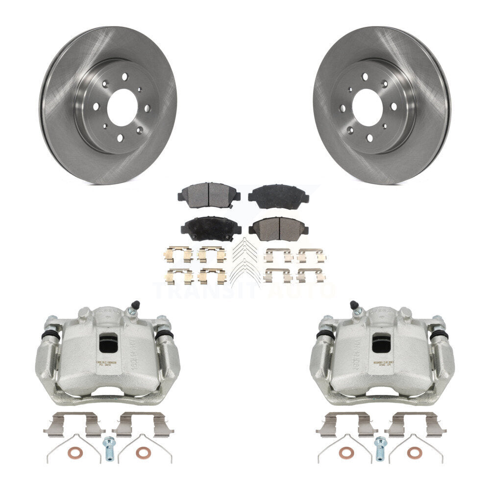 Transit Auto KC8-100259P Disc Brake Kit for 2015-2020 Honda Fit - Front product image