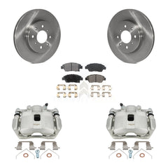 Transit Auto KC8-100259P Disc Brake Kit for 2015-2020 Honda Fit - Front product image