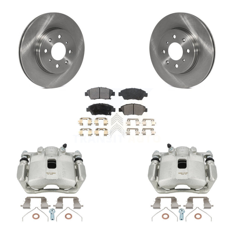Transit Auto KC8-100259P Disc Brake Kit for 2015-2020 Honda Fit - Front product image