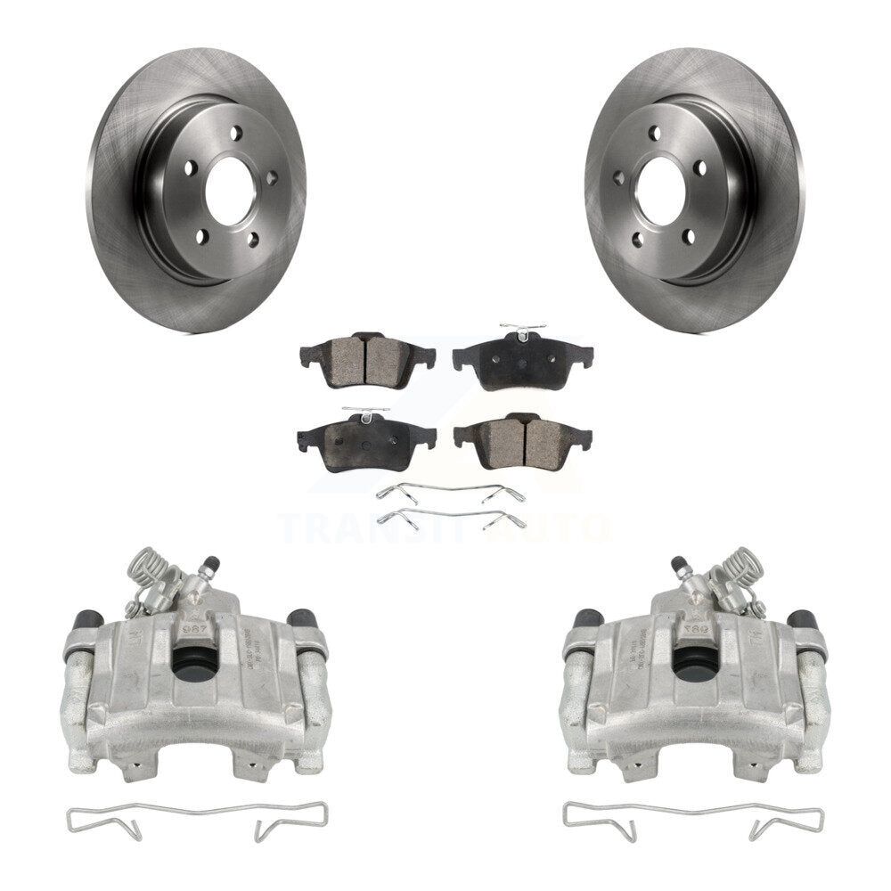 Transit Auto KC8-100259T Disc Brake Kit for 2012-2018 Ford Focus - Rear product image