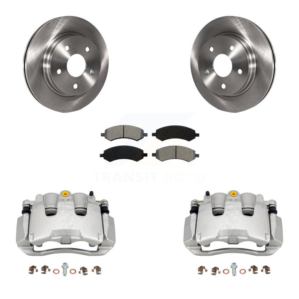Transit Auto KC8-100260S Disc Brake Kit for 2007-2009 Chrysler Aspen, Dodge Durango - Front product image
