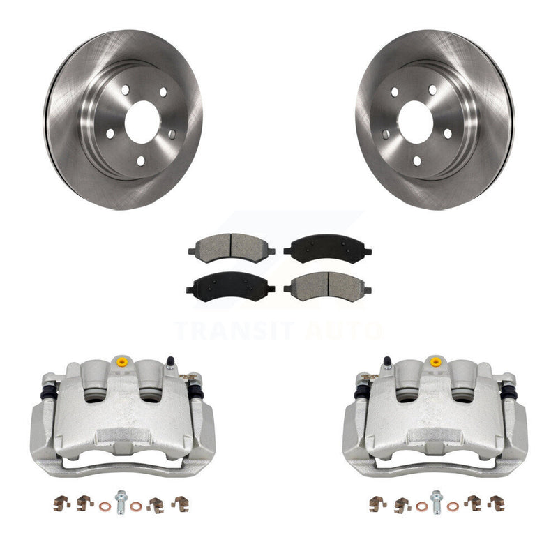 Transit Auto KC8-100260S Disc Brake Kit for 2007-2009 Chrysler Aspen, Dodge Durango - Front product image