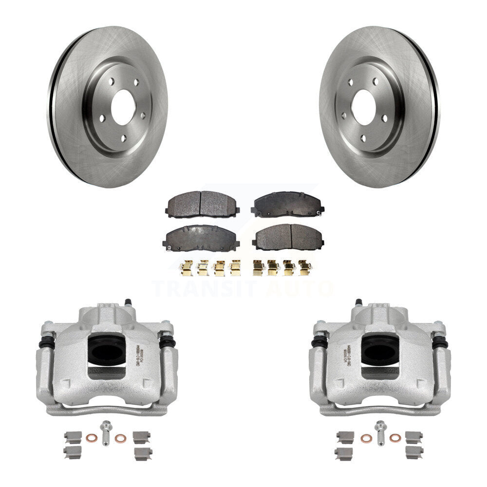 Transit Auto KC8-100261P Disc Brake Kit for 2009-2012 Ram C/V, Volkswagen Routan - Front product image