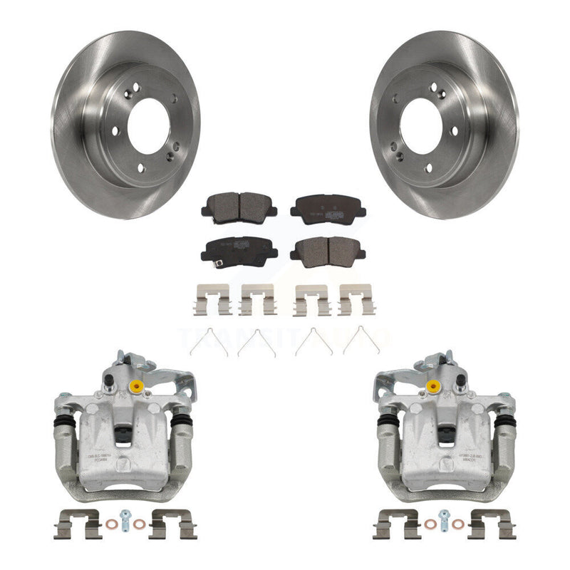 Transit Auto KC8-100263T Disc Brake Kit for 2016-2018 Hyundai Elantra GT, Kia Forte, Kia Forte5 & more - Rear product image