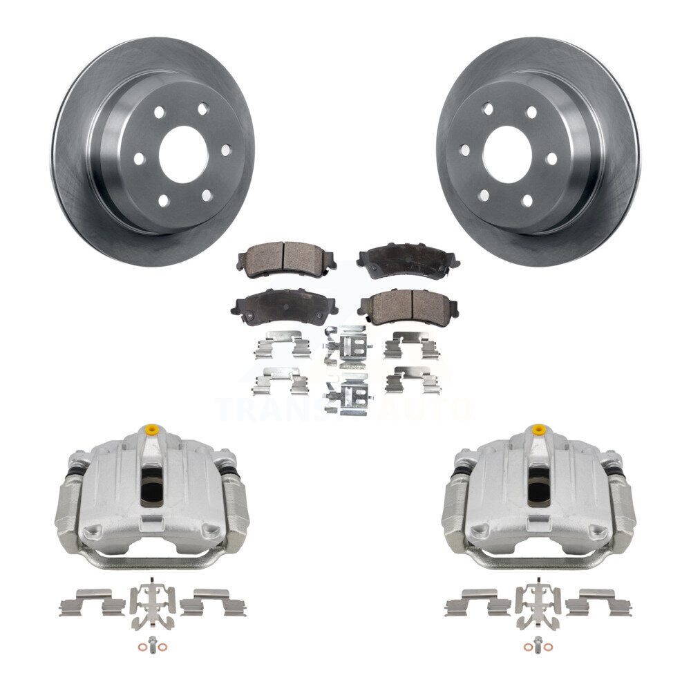 Transit Auto KC8-100264T Disc Brake Kit for 1999-2005 Chevrolet Astro, GMC Safari, Chevrolet Silverado 1500 & more - Rear product image