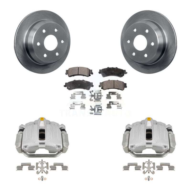 Transit Auto KC8-100264T Disc Brake Kit for 1999-2005 Chevrolet Astro, GMC Safari, Chevrolet Silverado 1500 & more - Rear product image