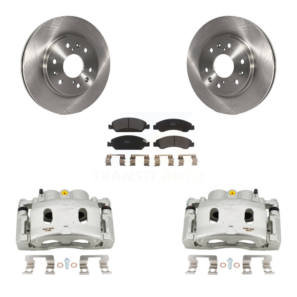 Transit Auto KC8-100265P Disc Brake Kit for 2008-2020 Chevrolet Suburban, Cadillac Escalade, Cadillac Escalade ESV & more - Front product image