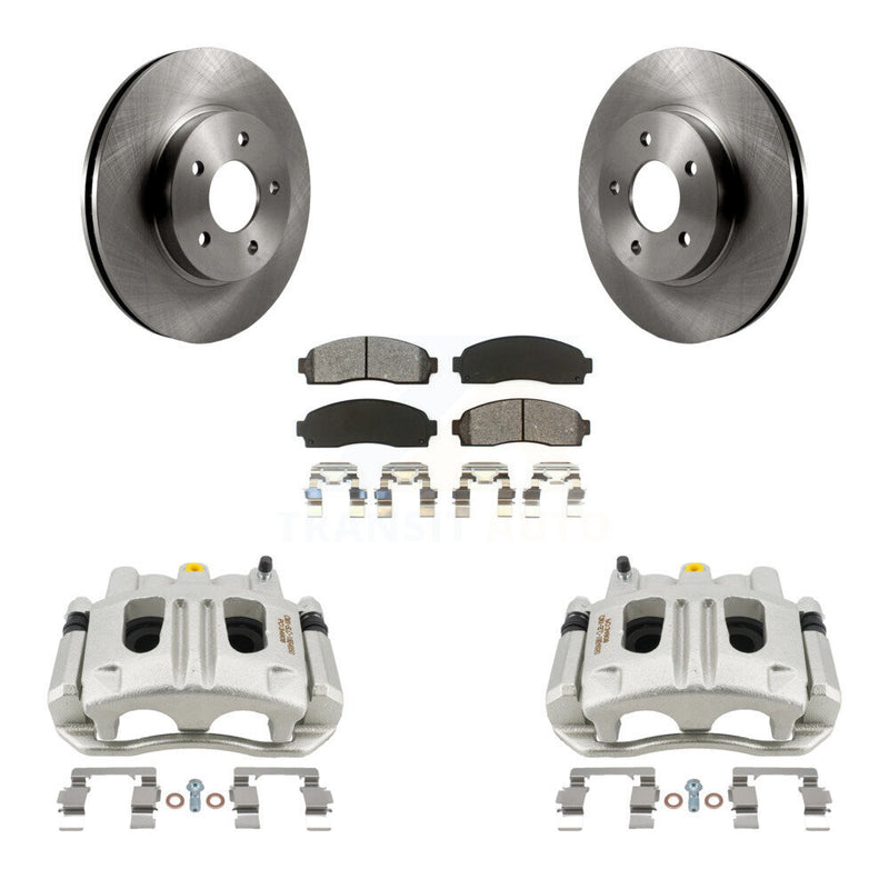 Transit Auto KC8-100266S Disc Brake Kit for 2004-2007 Chevrolet Equinox, Pontiac Torrent, Saturn Vue - Front product image