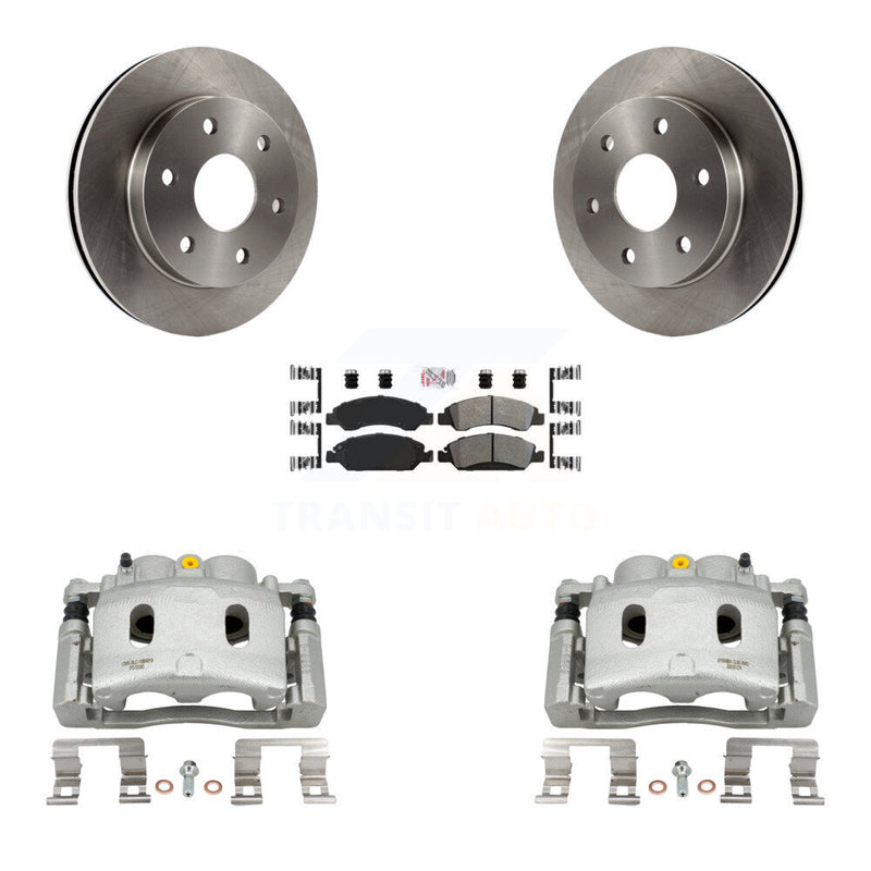 Transit Auto KC8-100267N Disc Brake Kit for 2007 GMC Sierra 1500 - Front product image