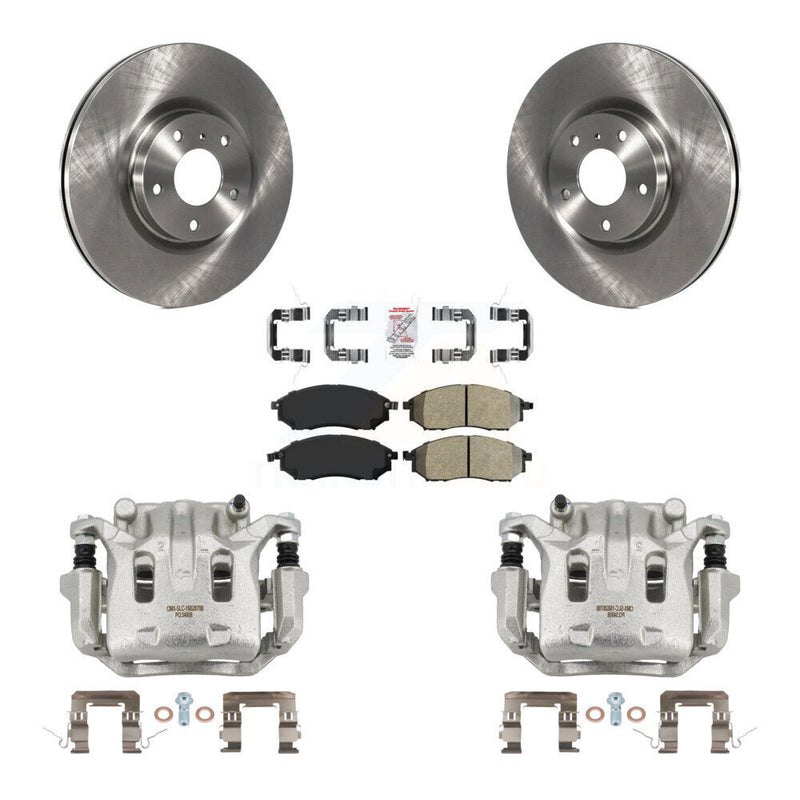 Transit Auto KC8-100270N Disc Brake Kit for 2006-2020 INFINITI Q40, INFINITI Q70L, INFINITI QX70 & more - Front product image