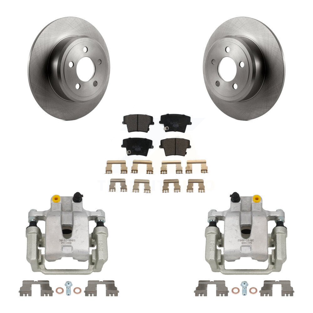 Transit Auto KC8-100270T Disc Brake Kit for 2005-2020 Dodge Charger, Chrysler 300, Dodge Challenger & more - Rear product image