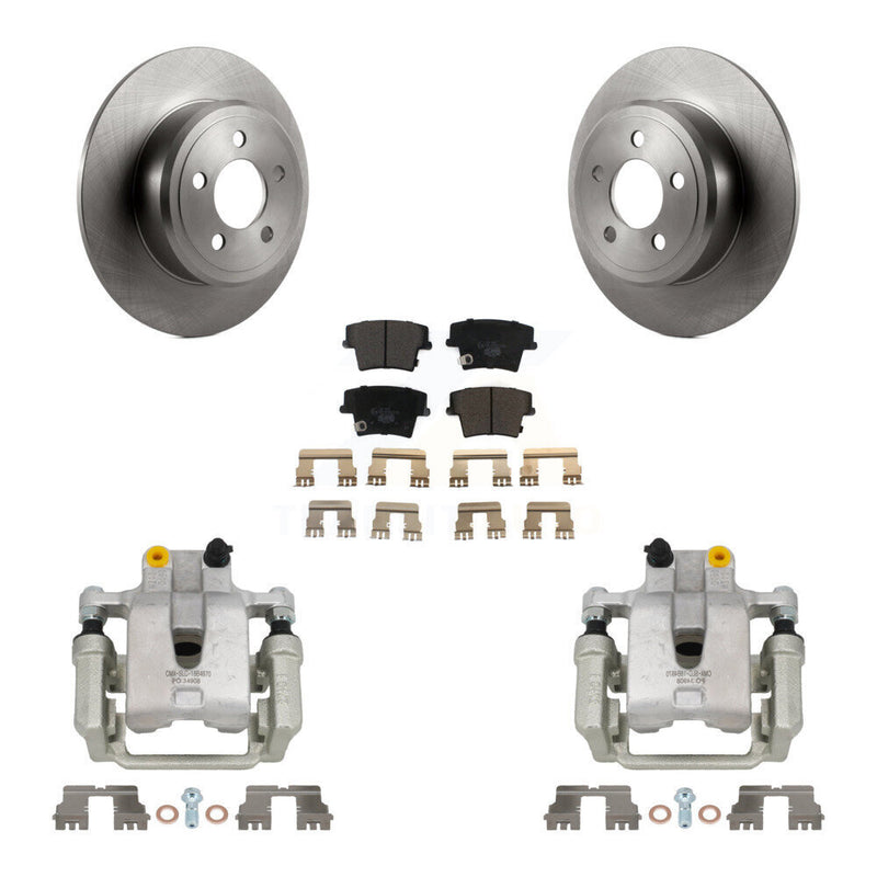 Transit Auto KC8-100270T Disc Brake Kit for 2005-2020 Dodge Charger, Chrysler 300, Dodge Challenger & more - Rear product image